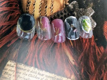 ゆびノさき/爪先にワンポイント!