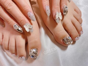 グリーム(GREEM)/キラキラ埋め尽くしネイル