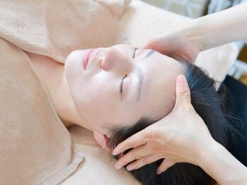 スハダボーテ(Suhada-beaute)/仕上げの頭皮マッサージ