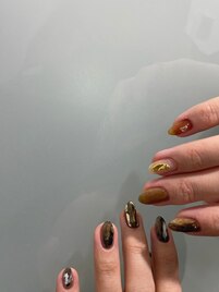 ちぐはぐネイル