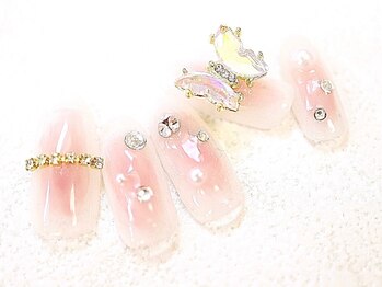 ネイルサロン ドルチェネイル 柏店(Dolce.Nail)/トレンド☆ワンホンネイル/韓国