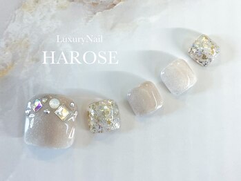 ラグジュアリーネイル ハローズ(HAROSE)/フットジェルアートコース