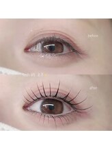 ヘアーサロン ニコ(2CO)/lash &nbsp;lift　上下　