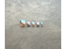 エンジェリック カラーズ(Angelic colors)/サンセットミラーフットネイル☆