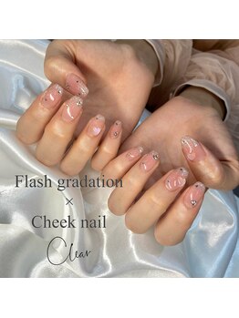 クリア なんば店(Clear)/チーク×フラッシュグラデ