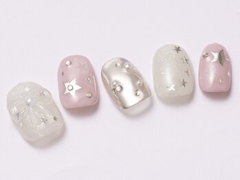 アイ ネイルズ 天神店(I nails)/kirakira韓国ネイル ¥8300