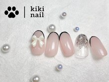 キキネイル たまプラーザ店(kikinail)/ワンホンネイルコース/リボン
