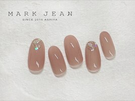 244.シェル ミラー ベージュ