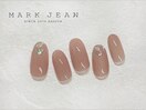 244.シェル ミラー ベージュ