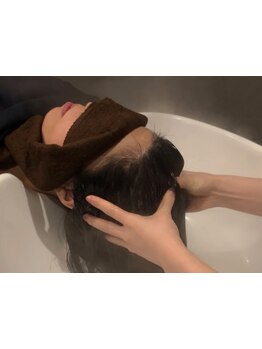 ヘッドスパで癒されたい