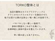 トリコ 福井駅前店(TORIKO)/TORIKO整体とは