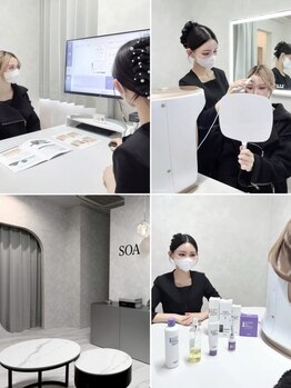 韓国肌管理室 ソア(soa)の写真/敏感肌も、白玉水光肌も、トラブル肌改善も。肌の通訳者である肌のサロンレベルを超える肌へ導きます。