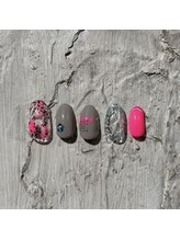 ネイルズ モダ(NAIL'S MODA)/４月の定額デザイン