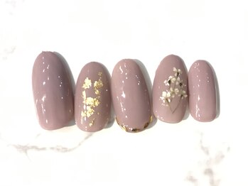 ネージュ バイ リアンジュ 辻堂(Neige by Reange)/押し花ネイル