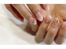 ノンブリック 楽々園店(Nomblic)/押し花ネイル