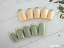 ファストネイル ロコ 春日店(FASTNAIL LOCO)/ストレートフレンチ