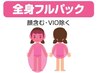 全身脱毛（顔含む・VIO除く）+抑毛ローション（コラーゲン配合）　17,500円→