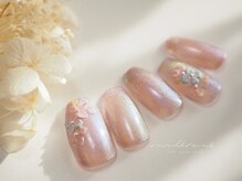 ミルクネイル(MILK NAIL)/ぷっくり紫陽花〈新規7500円〉