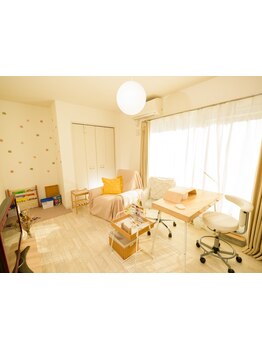 お子様同伴OKのサロン