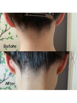 サナン(SANAN)/襟足シェービング