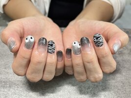 ハロウィンネイル