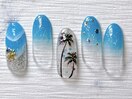ヤシの木ネイル