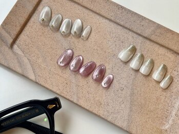 マグネットネイルデザイン