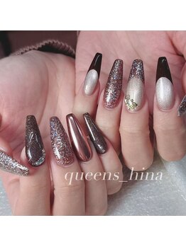 クイーンズビューティーサロン 歌舞伎町店(Queen's beauty salon)/チップ長さ出し10本やり放題