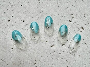 デリカ(DELICAT)/10種定額爽やかターコイズブルー