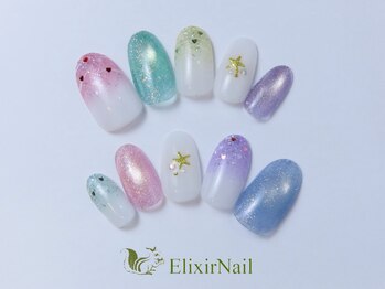 エリクサーネイル 池袋(Elixir Nail)/8月おすすめ10種