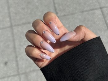 ルハナネイル(Luhana nail by Linoa nail)/パープルグラデーション