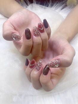 クイーンネイル 新宿(Queen nail)/秋の定額デザイン