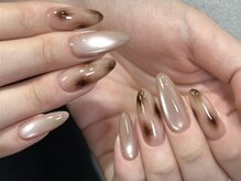 サロン ド ミニュイ(Salon de Minuit)/ミラー×マグネットネイル