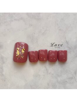 ネイルサロンリュクス (nailsalon Luxe)/シャラック　くすみローズピンク