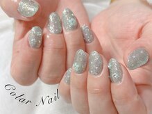 コラールネイル 本町(Colar Nail)/ミドリのお花畑！