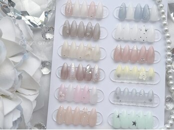 エンジェルガーデン 青山店(Angelgarden)の写真/【シンプルデザインネイル￥7000～】500色以上の豊富なカラーをご用意☆派手なネイルができない方に！ 