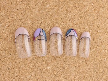 ネイルサロン ブランロール 白金店(Nail Salon Blanl'or)/プッチ風おとなネイル