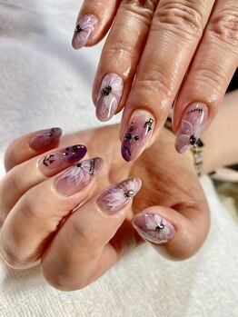 ロータス Lotus/フラワーネイル