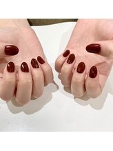 グラマラス プレジール 中野店(glamourous plaisir)/ボルドーネイル