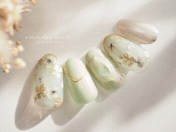 ミルクネイル(MILK NAIL)/爽やかグリーン〈新規7500円〉