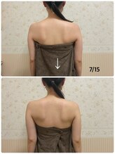 エステティックサロン ベルエトワール住吉店/肩甲骨バストアップマッサージ