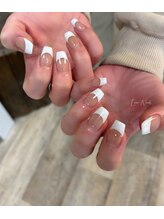 ロコネイル(Loco Nail)/フレンチ(ラメライン無し