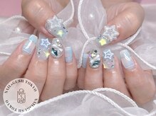 ネイルズガッシュ 溝の口店(NAILs GUSH)/チェック/星/埋め尽くし
