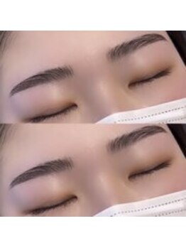 amii.高崎 nail&eyesalonの写真/お顔の印象が変わる<ハリウッドブロウリフト>で垢抜け！ブロウアーティストによる技術で美眉が叶う♪