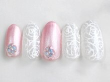 ネイリス(NAILISS)/バラ/ウェディング/クリア