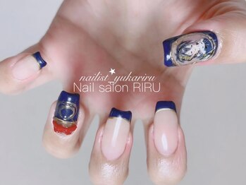 リル(RIRU)/キャラクターネイル/痛ネイル