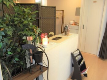 すぐらく堂整体院/明るい雰囲気の受付♪