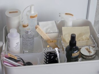 ペレボニータ(PELE BONITA)/【施術部屋紹介】アメニティ完備