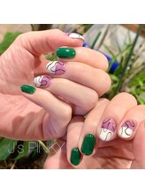 ネイルスペース ジェイズ ピンキー(NAIL SPACE J's PINKY)/シンプルアートネイル