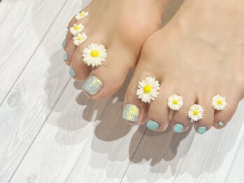 ミラーフットネイル♪